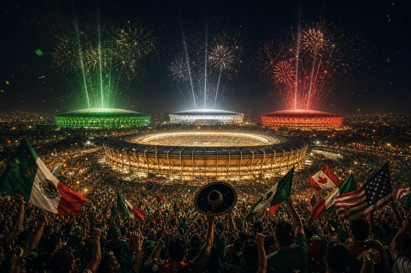 Opening weekend — Mora at Azteca, empty seats in Guadalajara